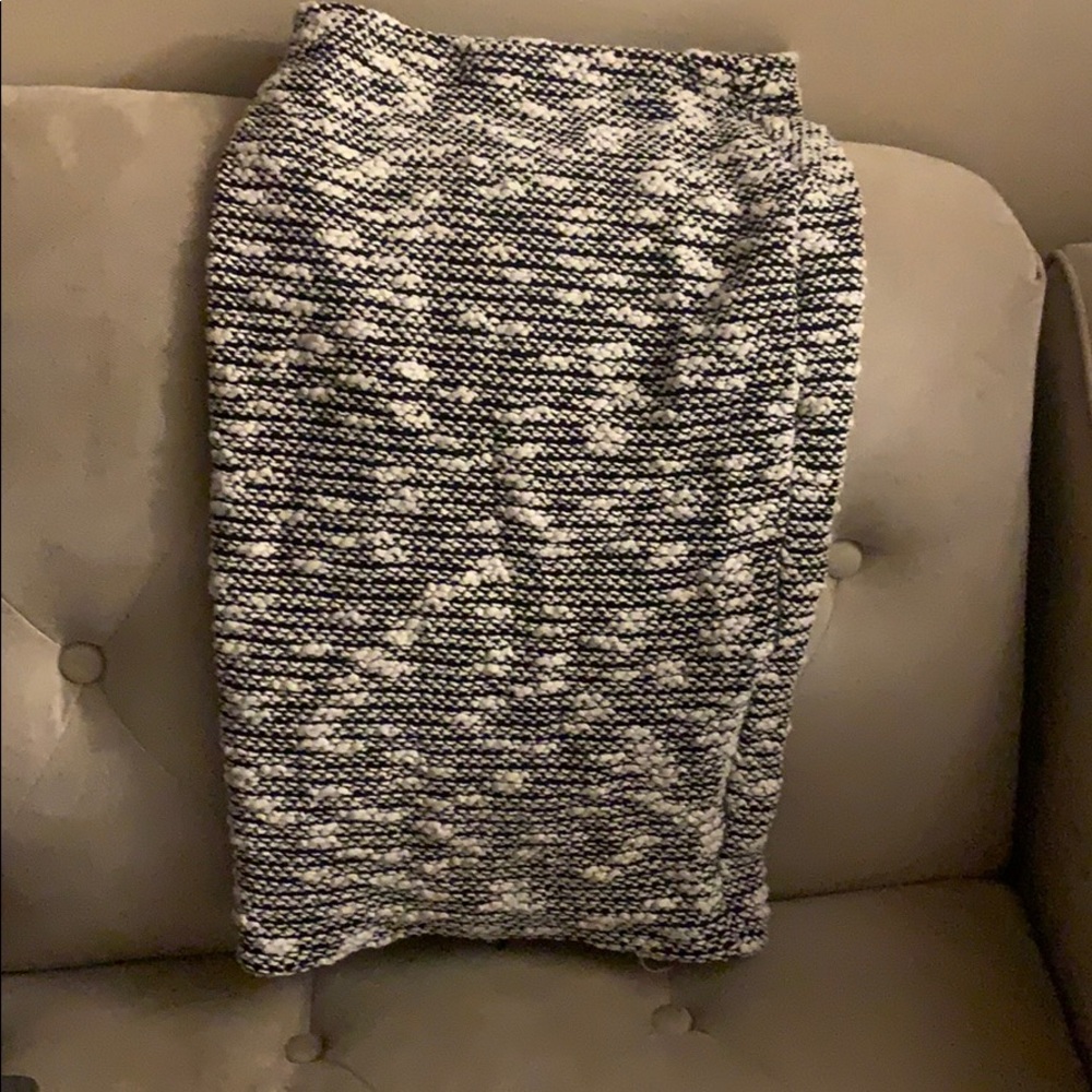 a knitted pencil skirt dress